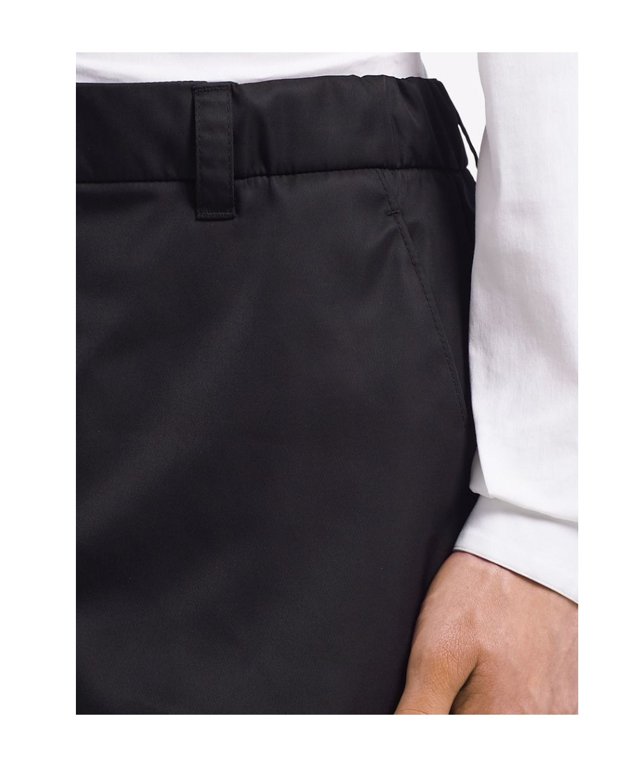 Prada Re-nylon Bermuda Shorts In Black