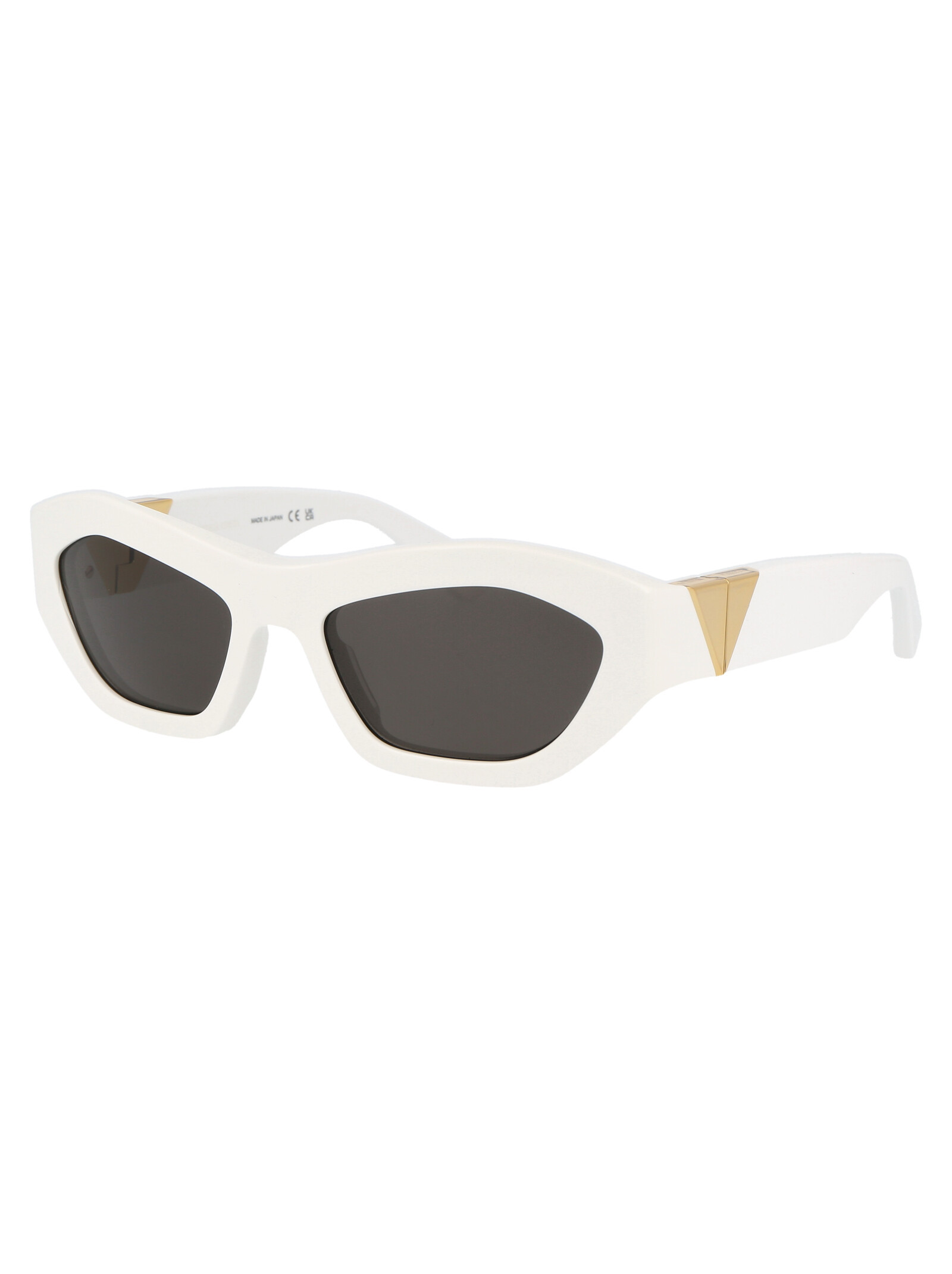 Bottega Veneta Logo Sunglasses In Black