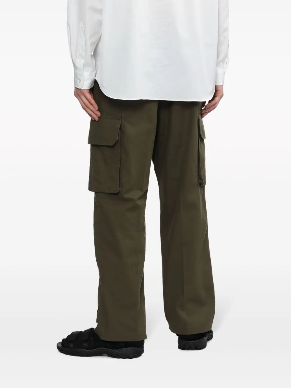 Comme Des Garçons Multi-pocket Casual Pants In Black