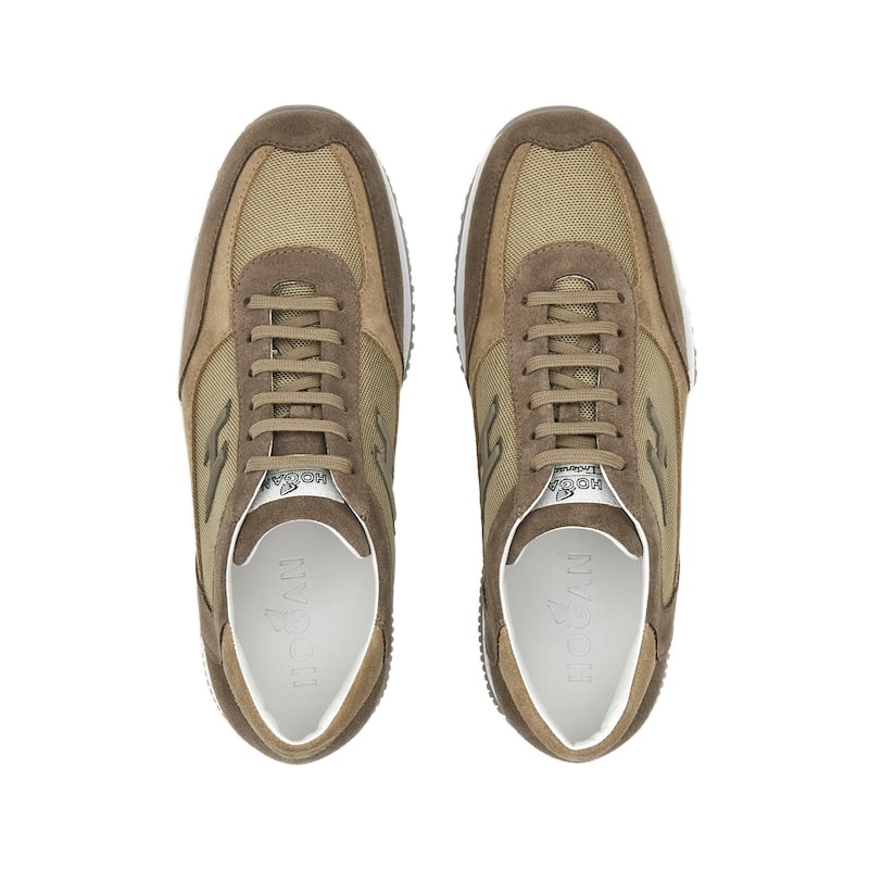 Hogan Round Head Low-cut Casual Shoes In Multicolor