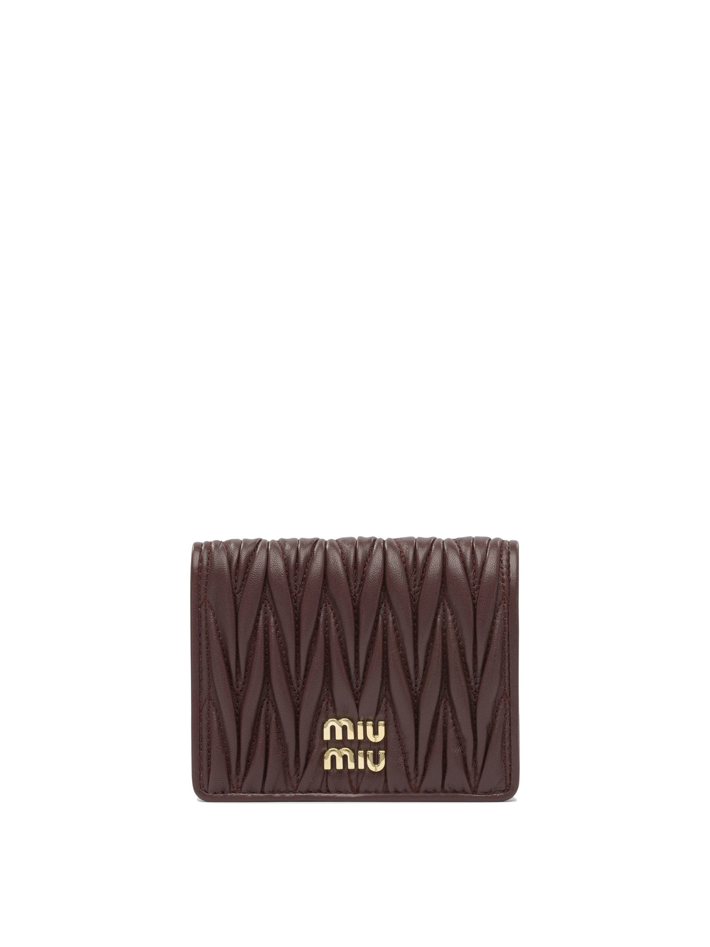 Miu Miu Logo Wallet