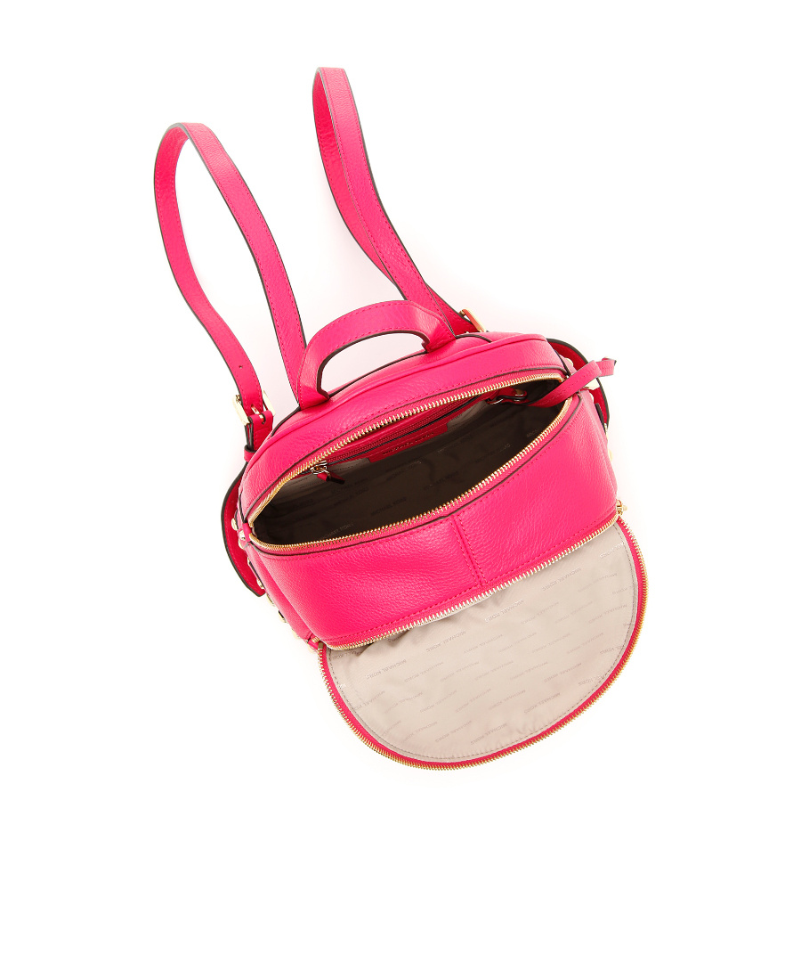 Michael Kors Rhea Large Backpack In Pink