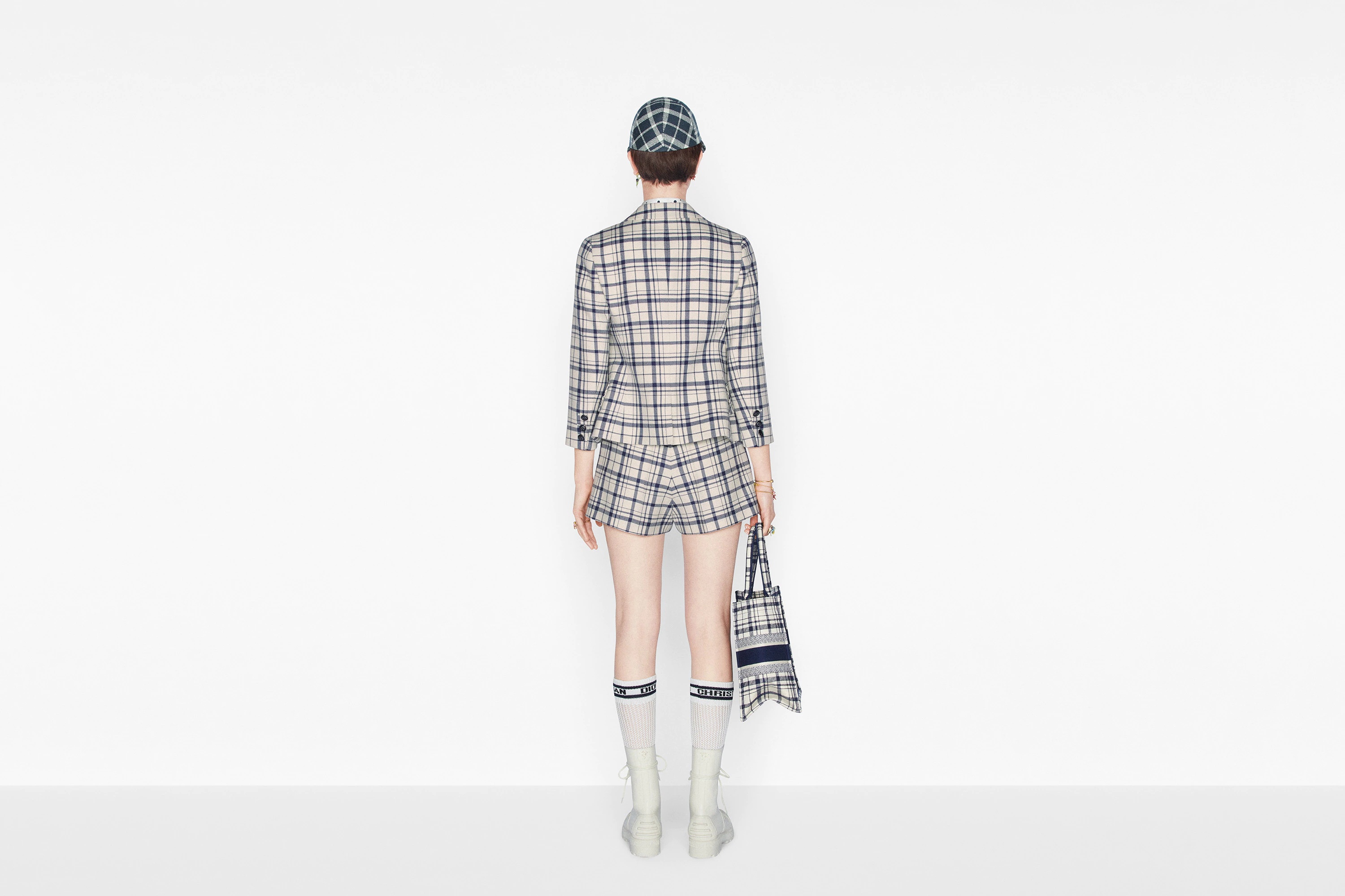 Dior Logo Hat In Blue