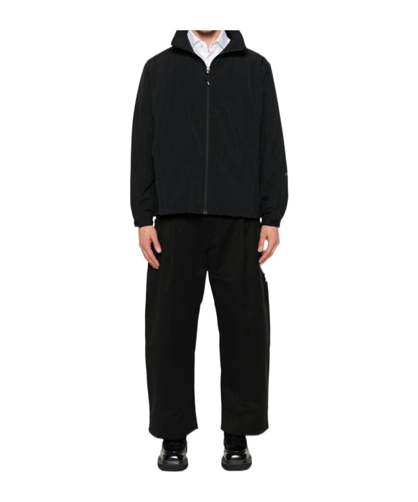 Studio Nicholson Belt-loop Casual Pants In Black