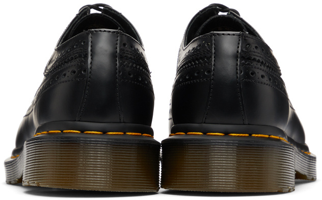 Dr. Martens' Herren Vintage 3989 Quilon Leder Brogues Schuhe In Black
