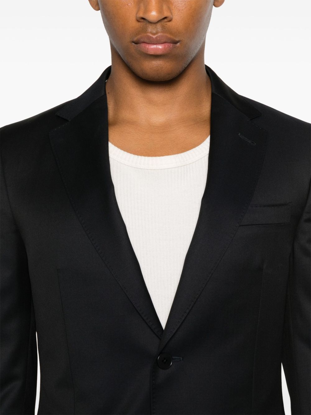 Shop Zegna Single-breasted Suit In Black