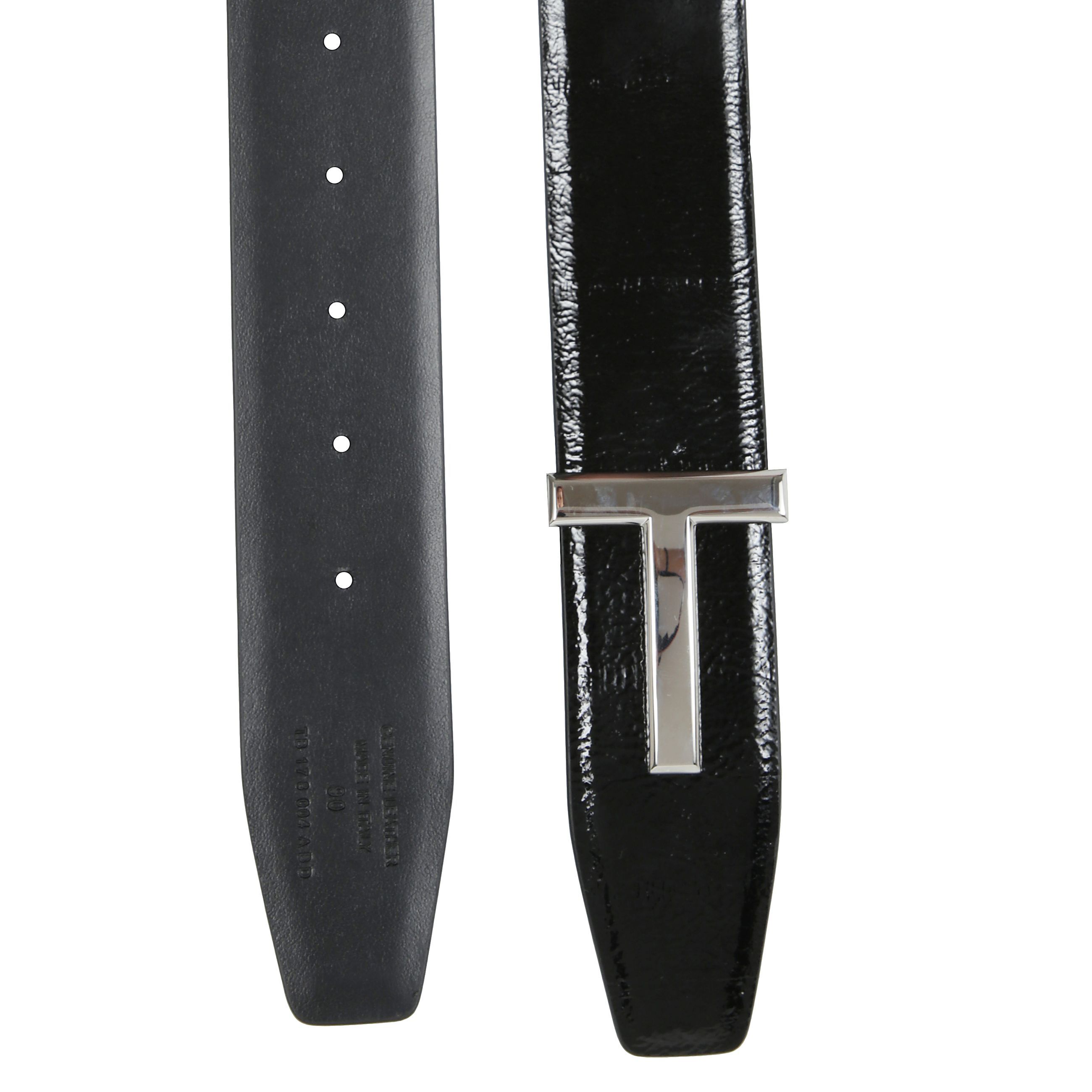Tom Ford Buckle Belt In Black