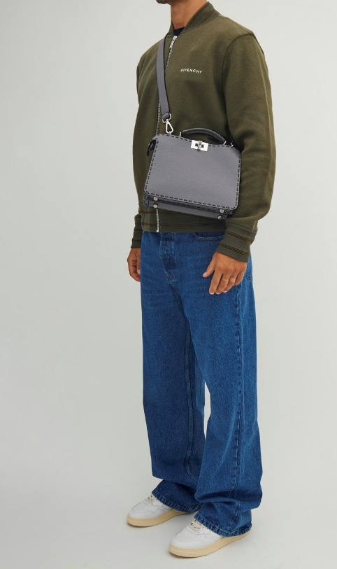 FENDI FENDI SMALL PEEKABOO SHOULDER BAG