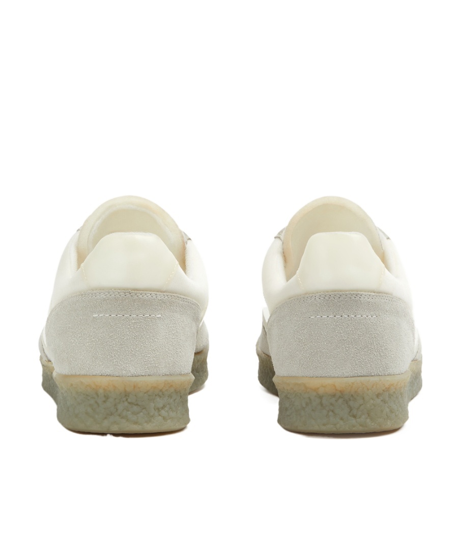 Mm6 Maison Margiela Colourblock Panelled Sneakers In White