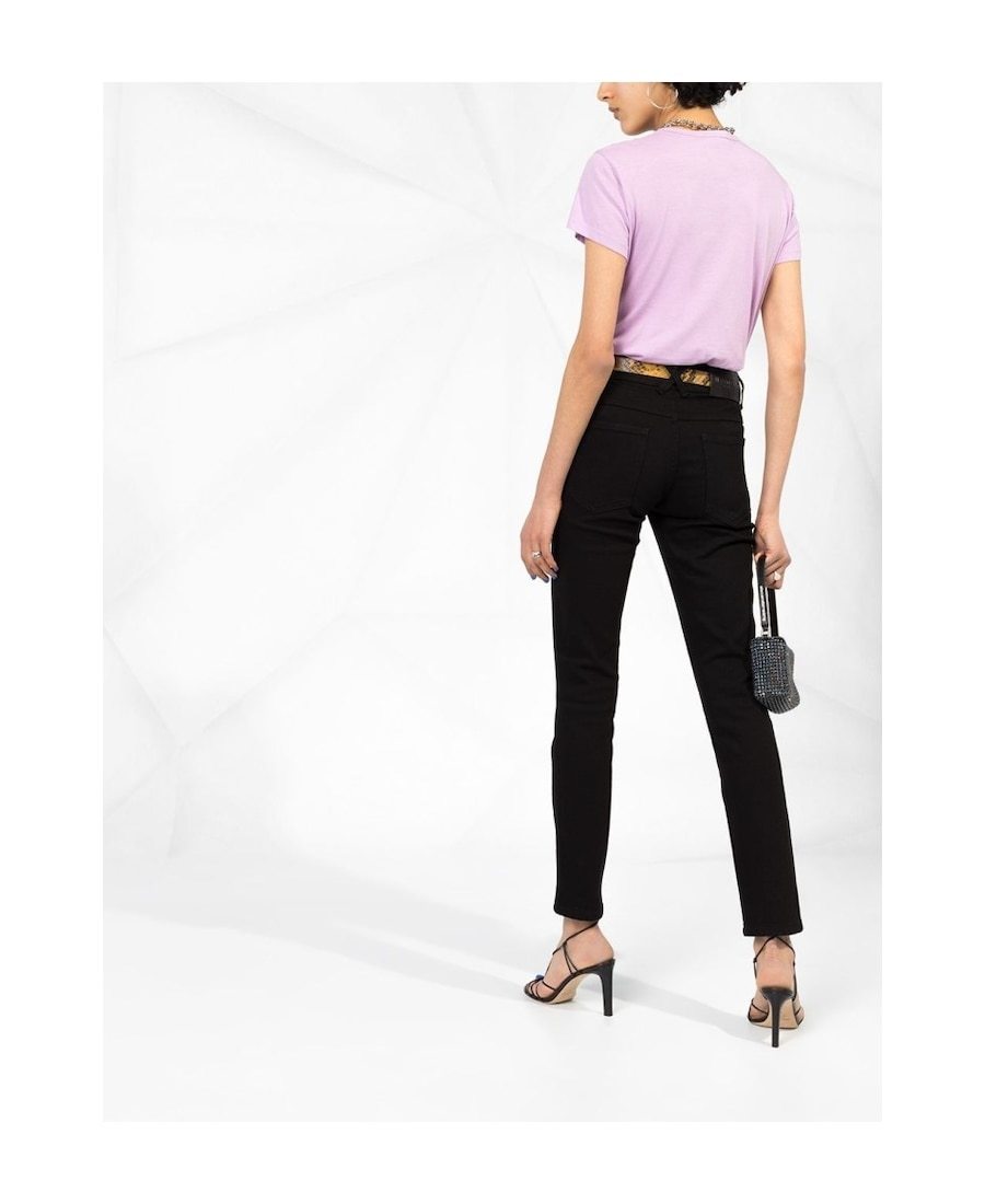 Givenchy Logo Printed T-shirt In Purple
