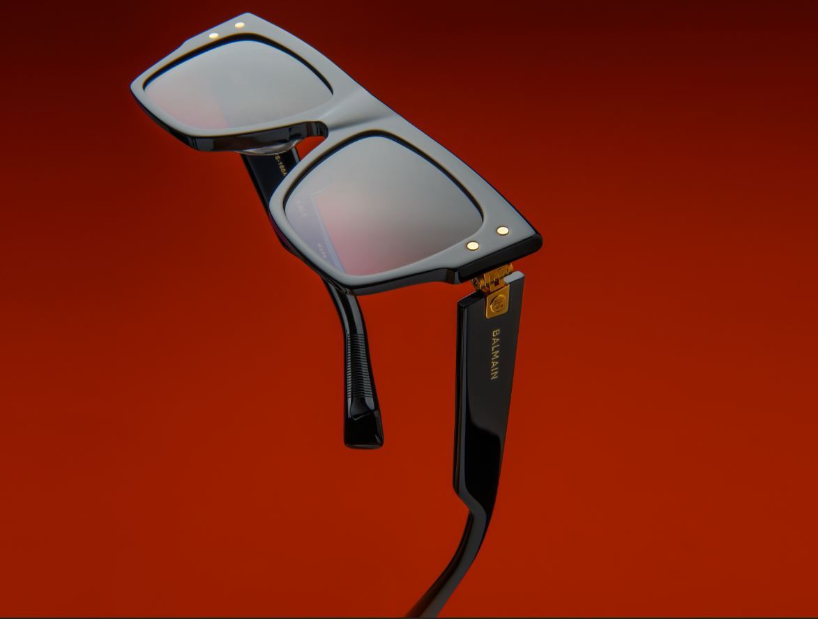 Balmain Full Frame Sunglasses In Black