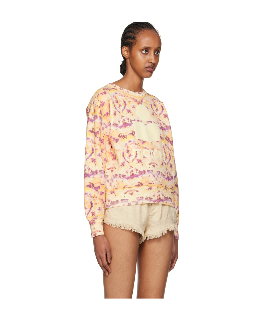 Shop Isabel Marant Étoile Étoile Tie-dye T-shirt In Nude