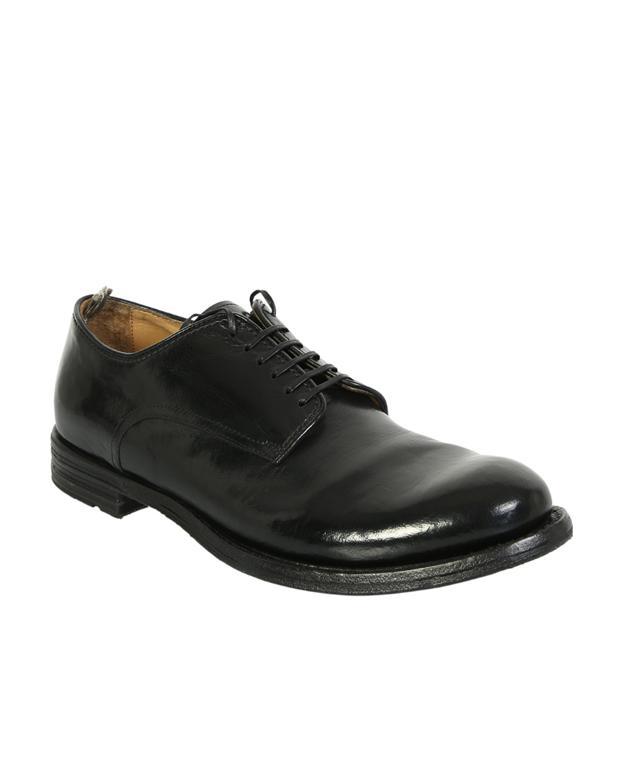 Officine Creative Laceless Derby Shoes In Black