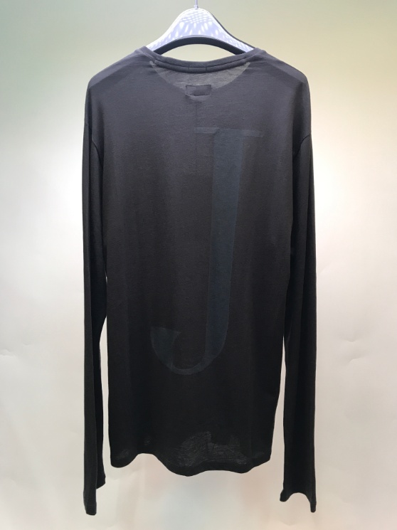 ARMANI JEANS LOGO LONG-SLEEVED T-SHIRT