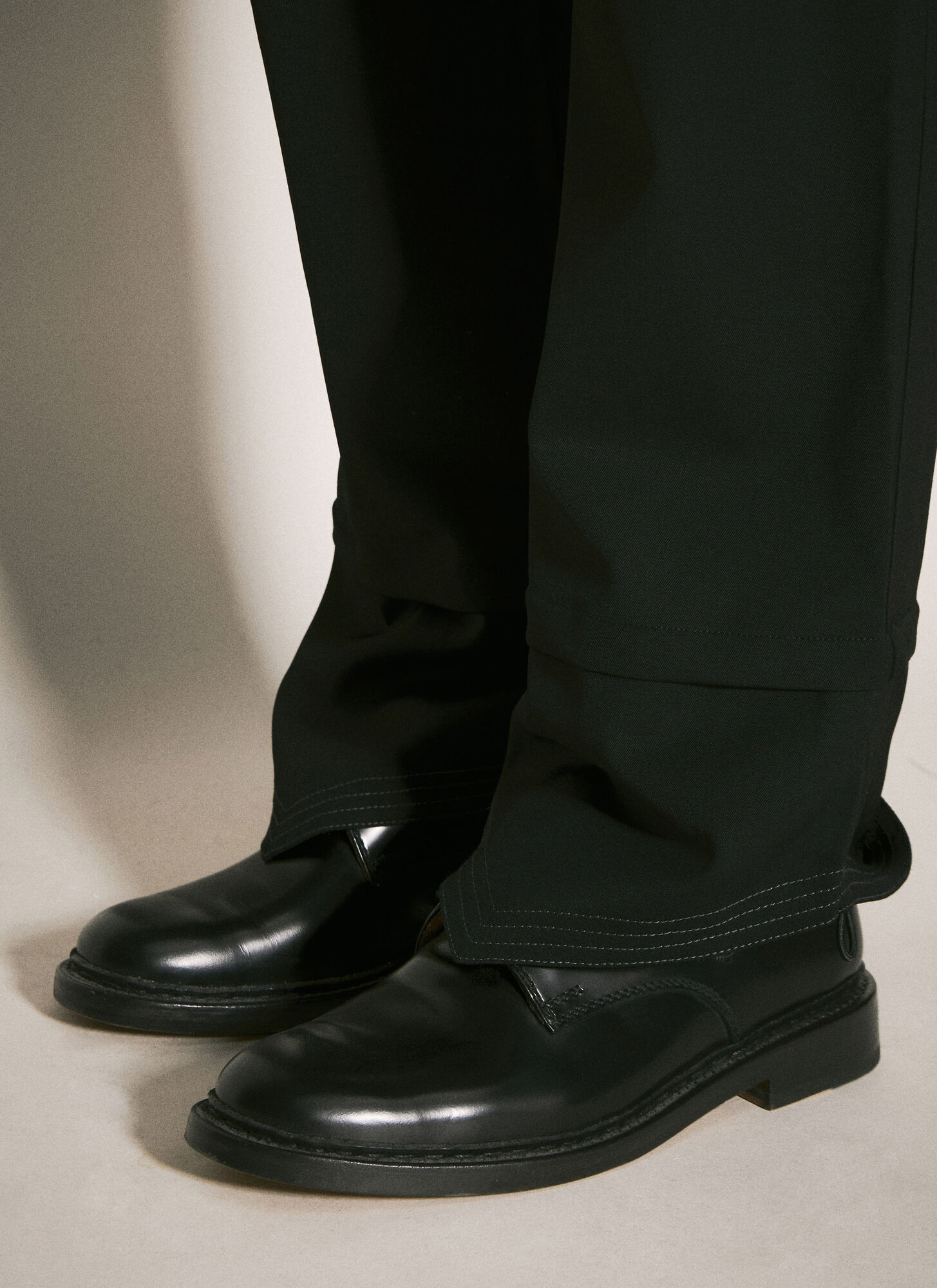 Kiko Kostadinov Jacklight Wool Pants In Black