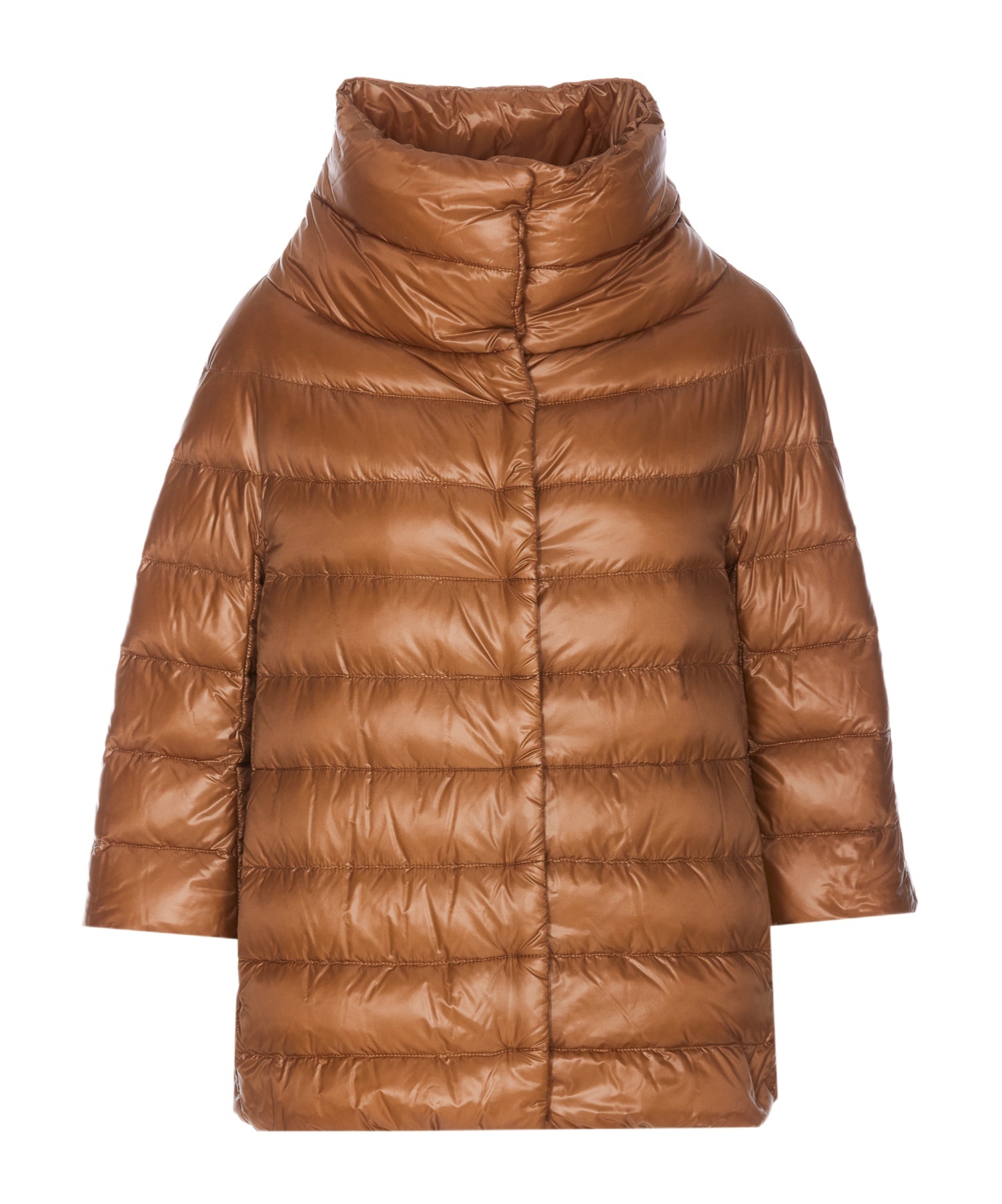 Herno Aminta Down Jacket In Brown