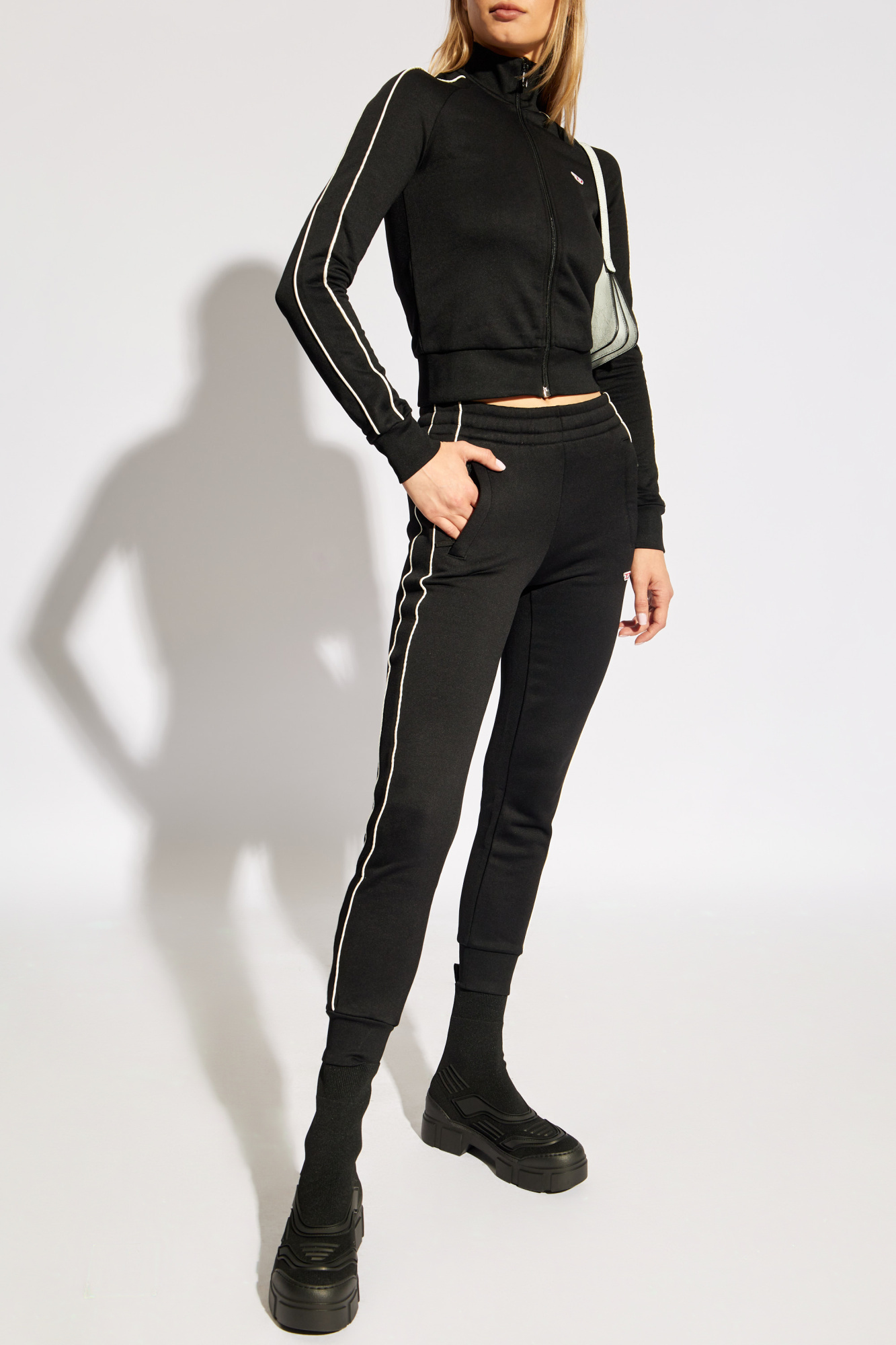 Diesel Sweatpants In Black