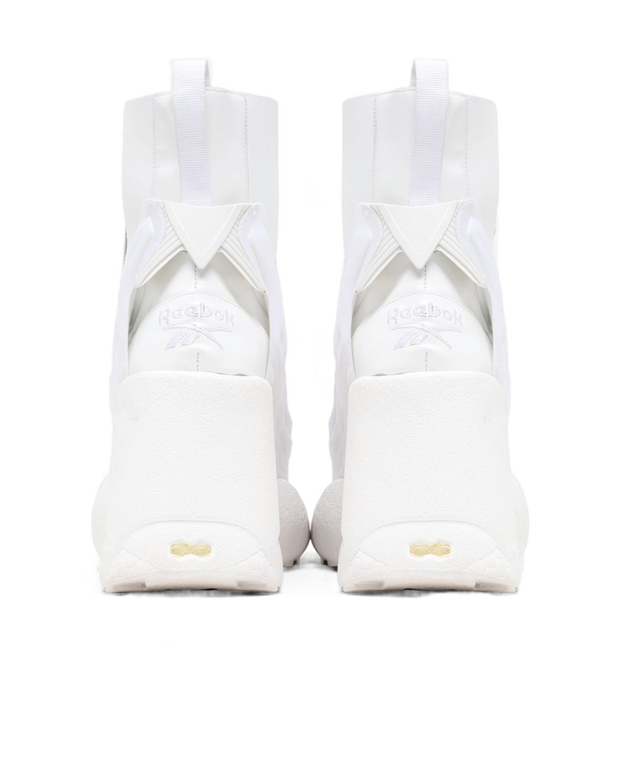 Maison Margiela X Reebok Tabi Instapump Fury Hi Ankle Boots In White