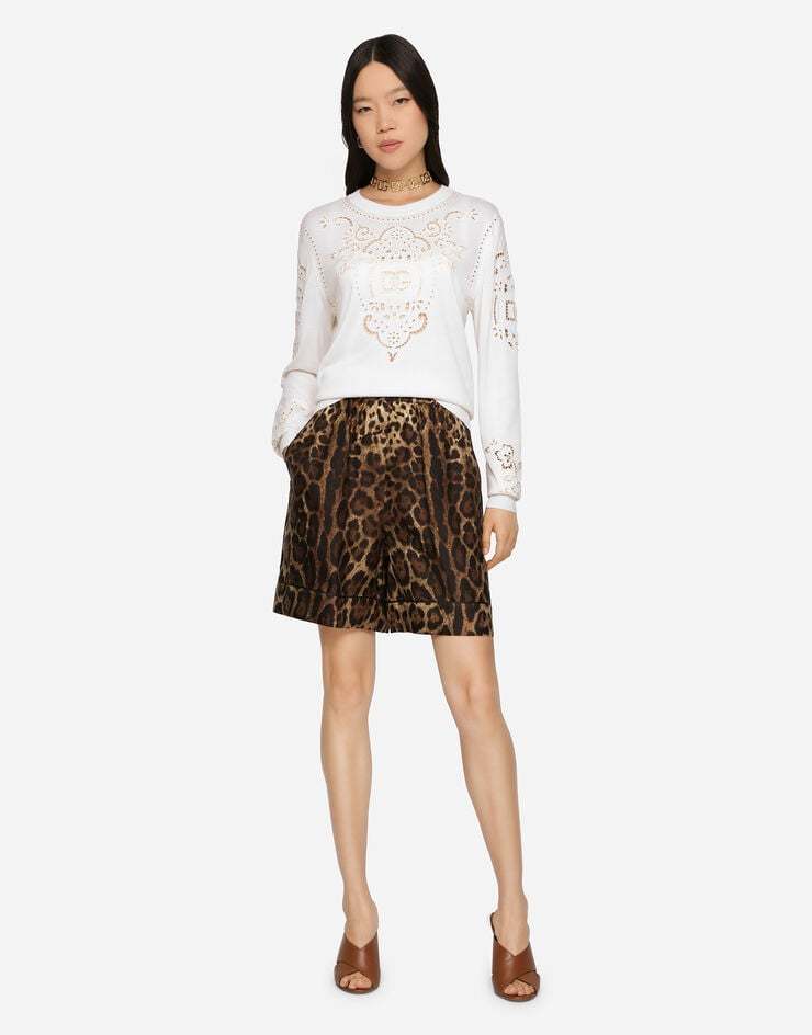 Dolce & Gabbana Elastic Waist Shorts