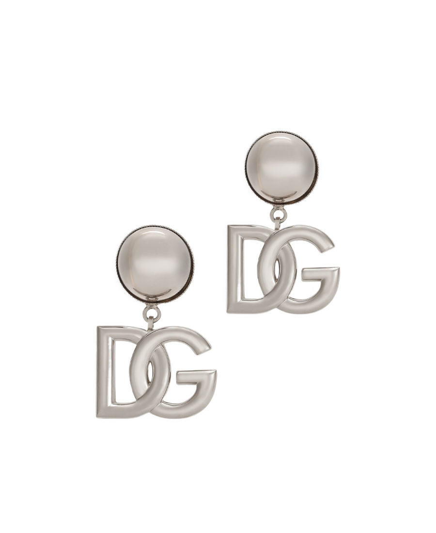DOLCE & GABBANA DOLCE  GABBANA LOGO PLAQUE CLIP-ON EARRINGS