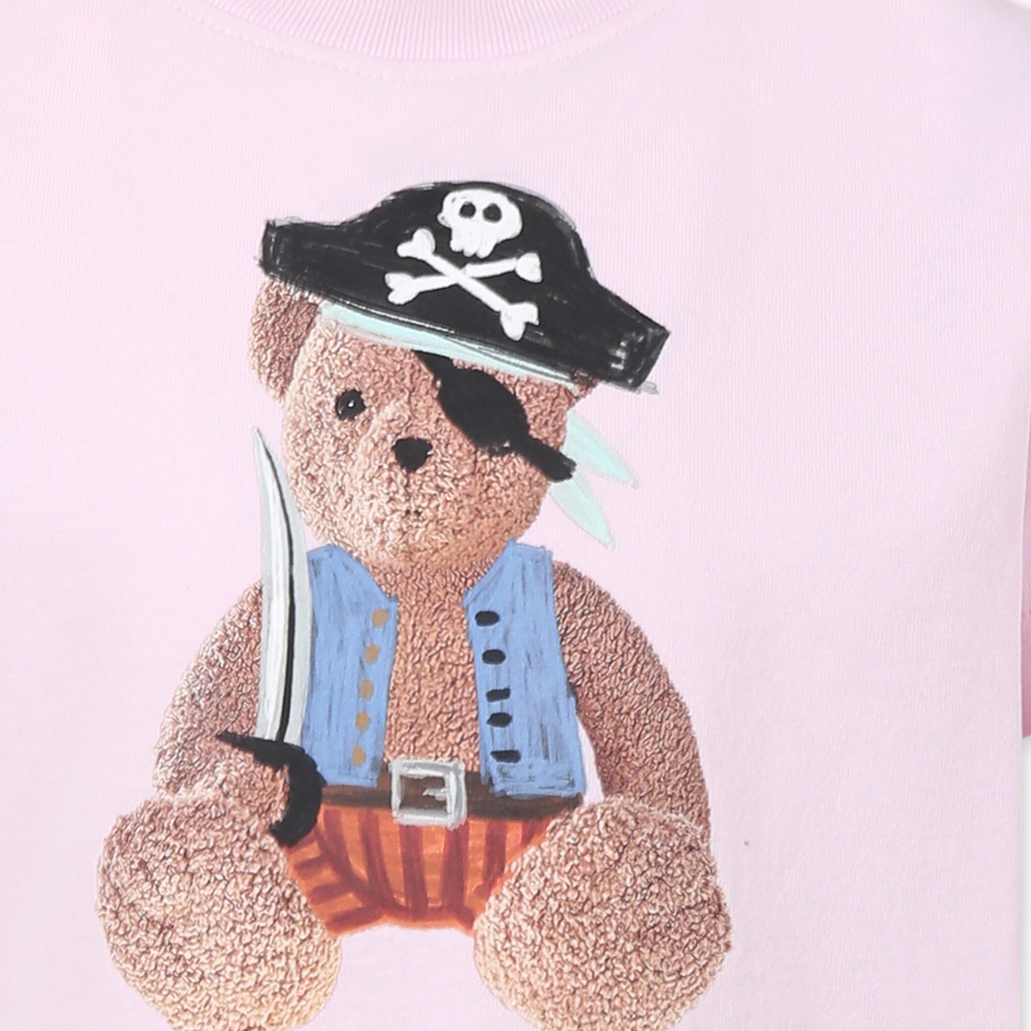 Shop Palm Angels Teddy Bear T-shirt In Pink