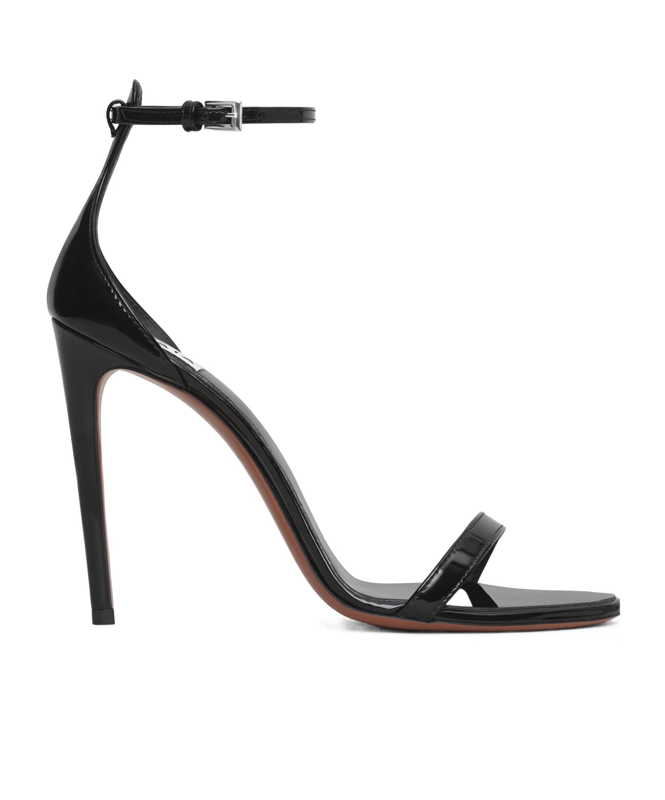 Alaïa Ankle Strap Sandal In Black