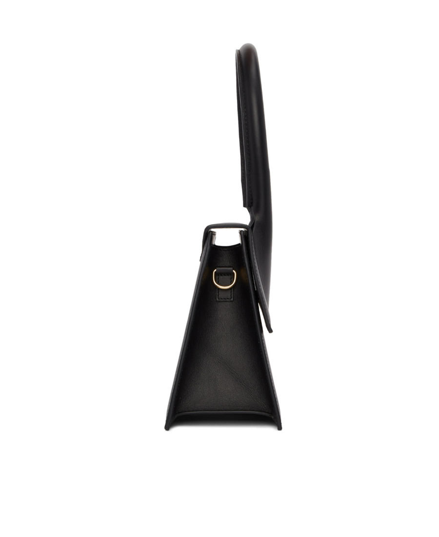 Jacquemus Le Grand Chiquito Bag Leather Large In Black