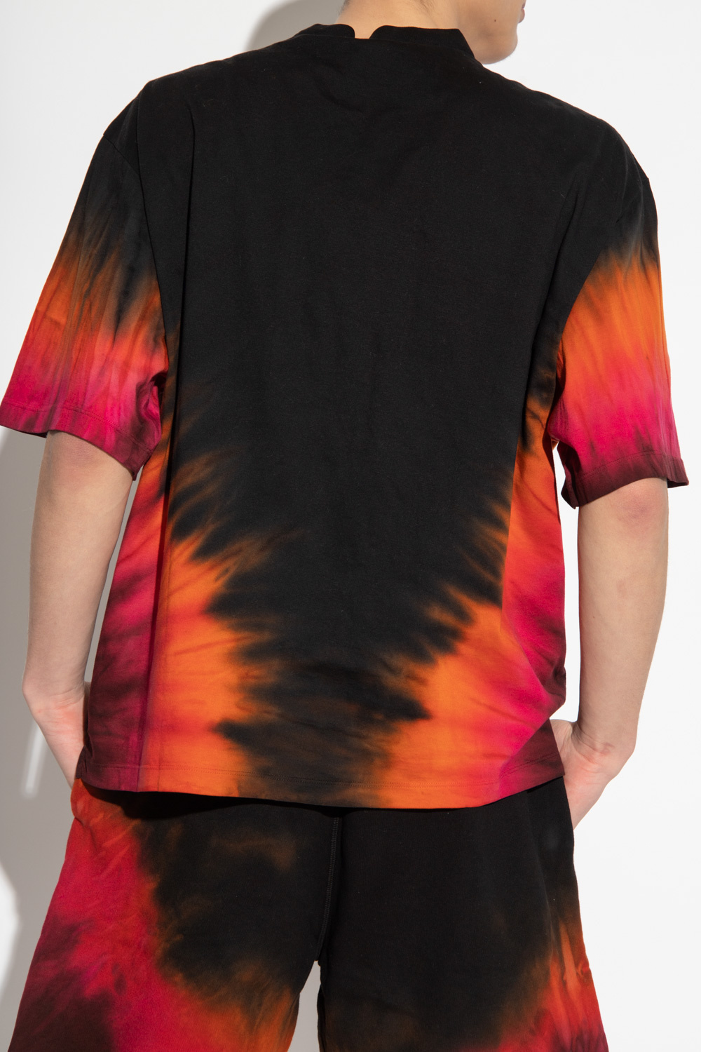 Dsquared2 Men's T-shirt D2 Flame | Size Small | S74gd1114 In Black