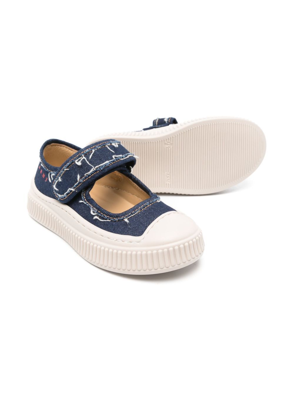 Marni Velcro Sneakers In Multi