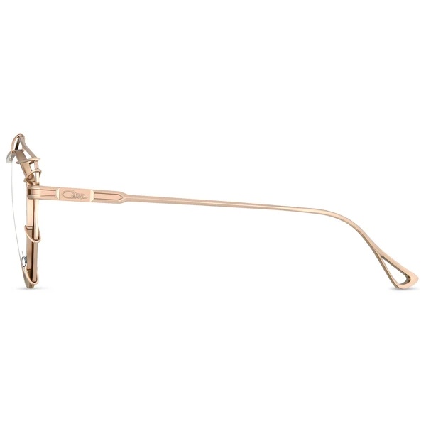 Cazal Cut-out Cat-eye Frame Glasses In Gold