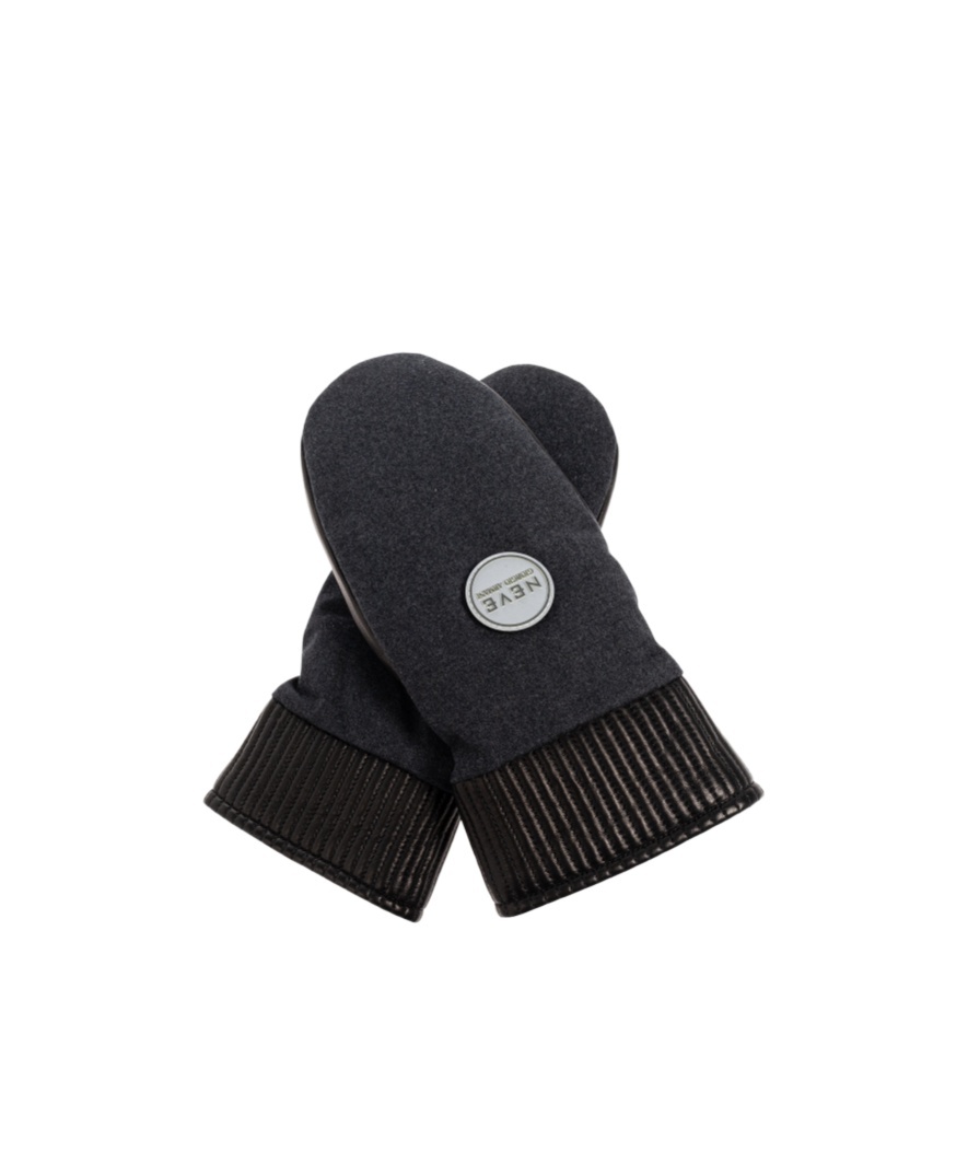 Giorgio Armani Logo Gloves In Black