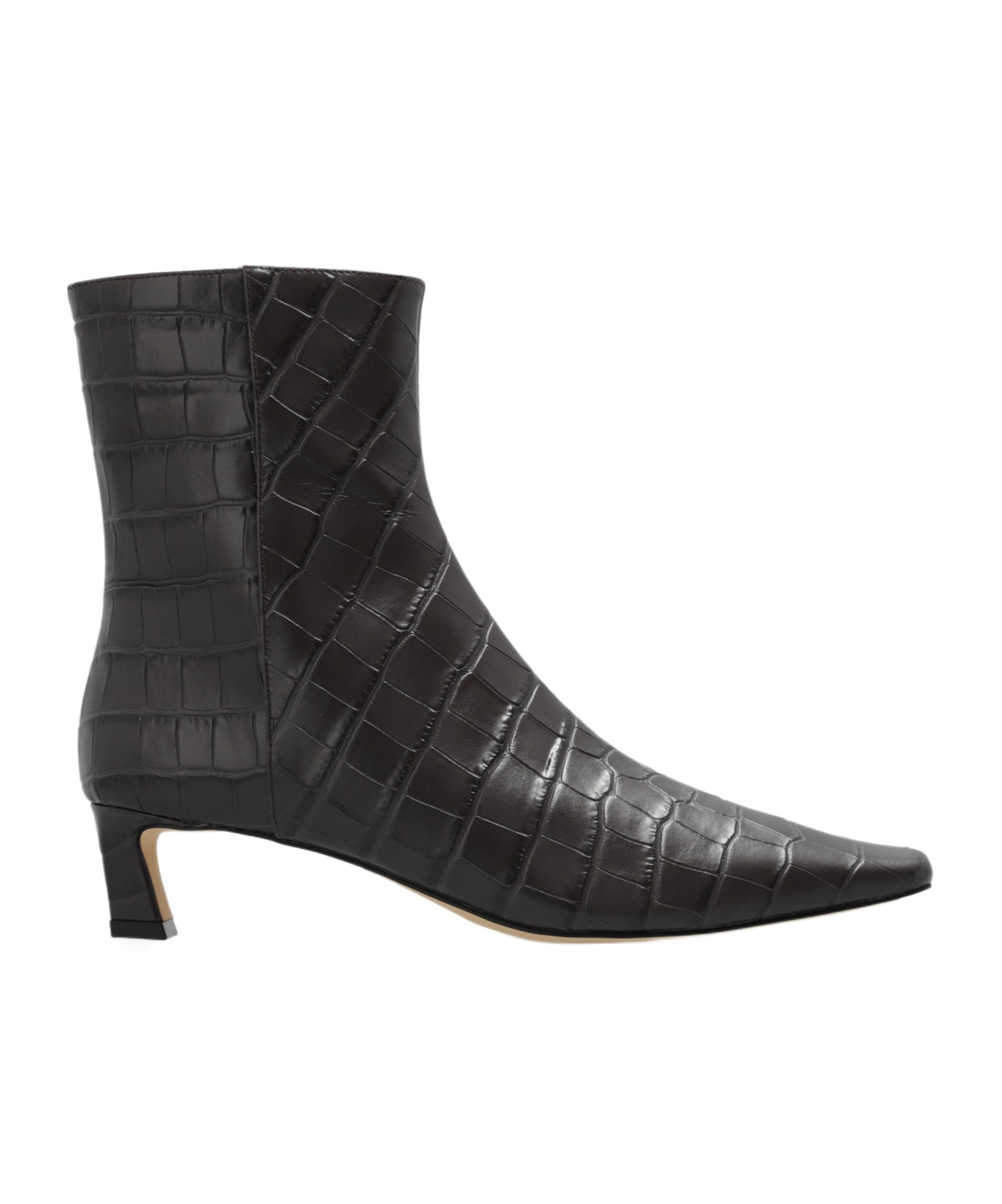 MICHAEL KORS 45MM COSMO CROCODILE-EMBOSSED BOOTS