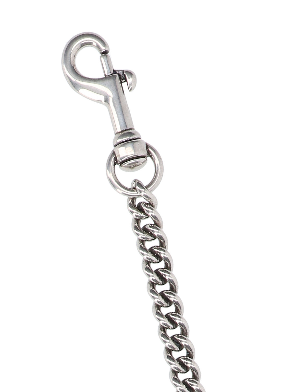 Balenciaga Shiny Keyring Metallic Finish Wallet