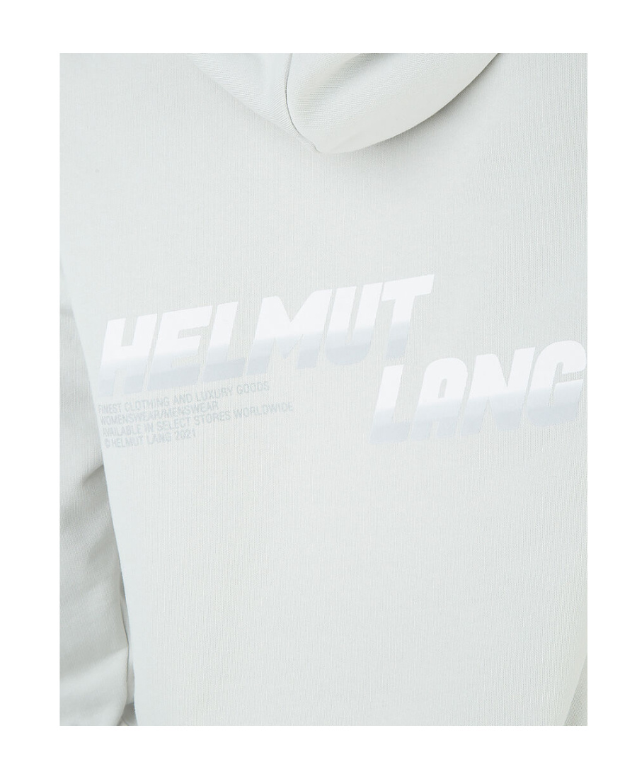 Helmut Lang Long-sleeved Casual Sweater In White