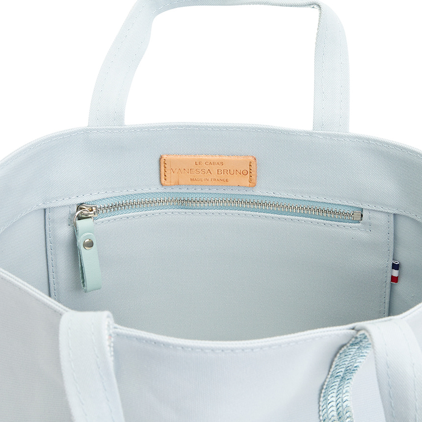 Vanessa Bruno Cabas Logo Tote In White