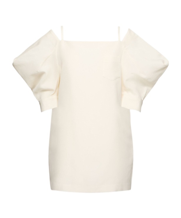 Sacai Short Sleeve Dress