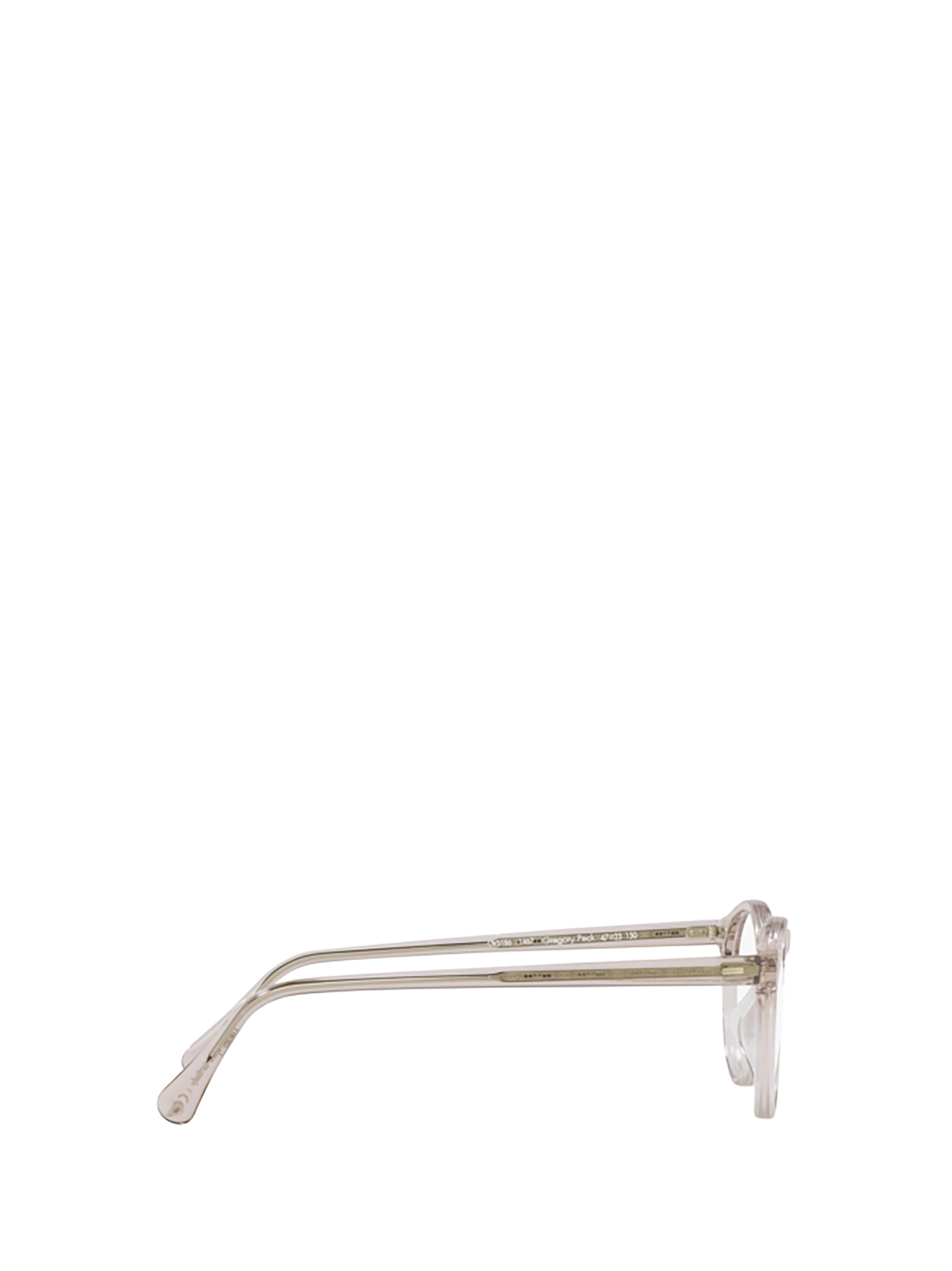 Oliver Peoples Gregory Peck Round-frame Glasses In White