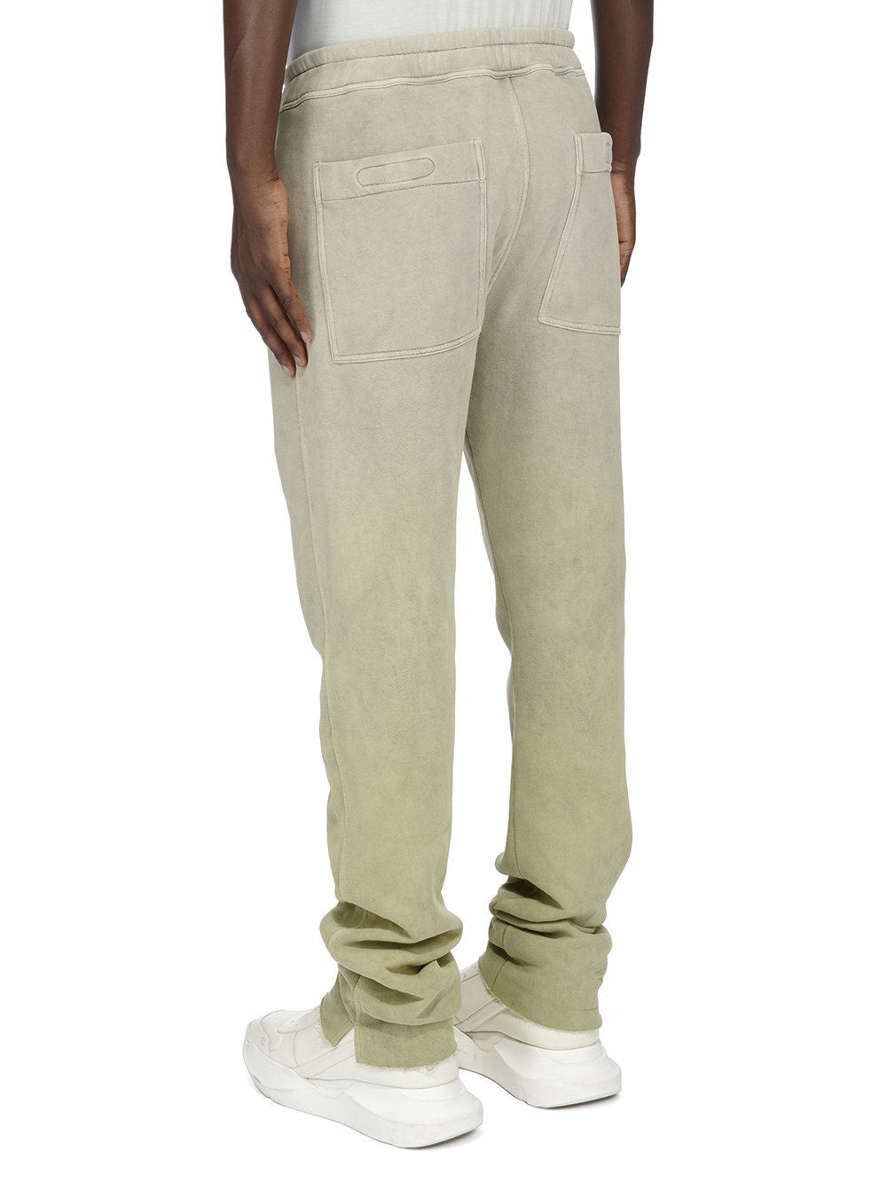 Moncler X Rick Owens Berlin Ombré Track Pants In Green