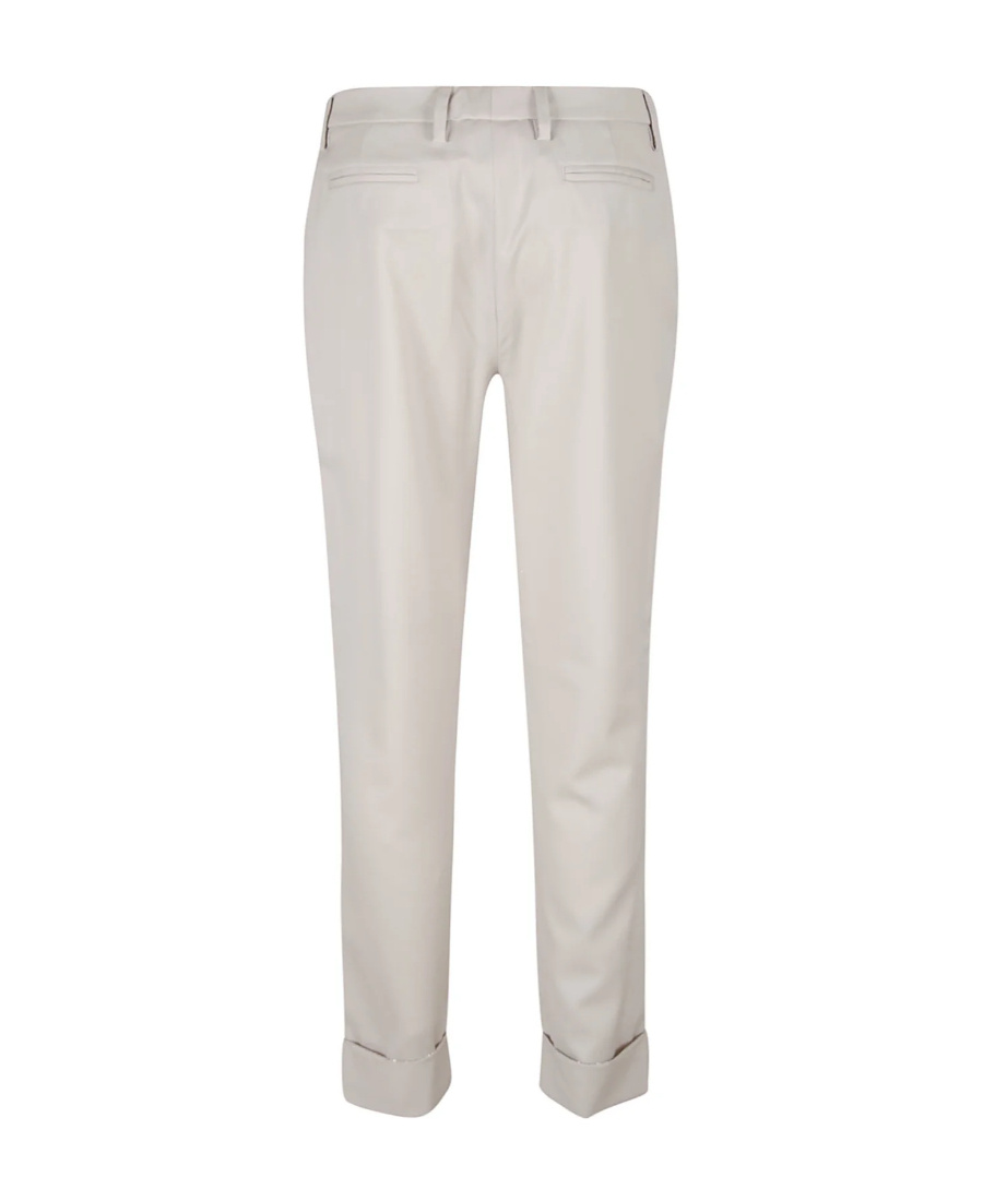 Fabiana Filippi Straight-leg Cropped Trousers In White