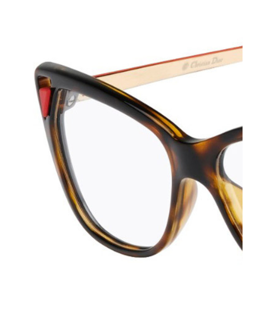 Dior Logo Flat Mirror In White