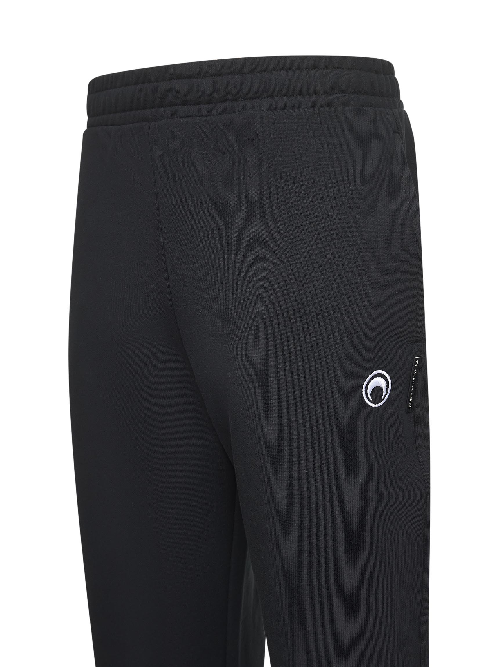 Marine Serre Moon Symbol Jogging Pants In Black