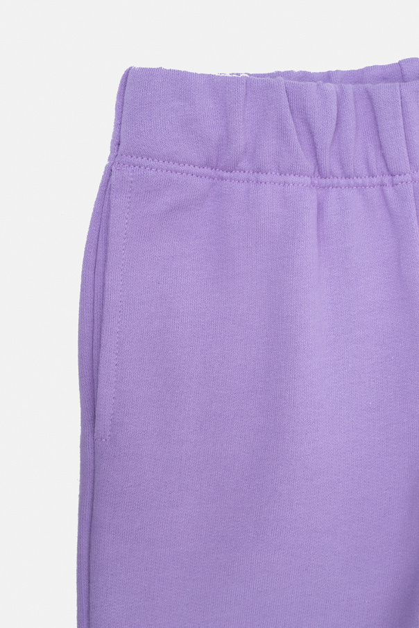 VERSACE VERSACE KIDS LOGO PRINTED STRAIGHT LEG PANTS