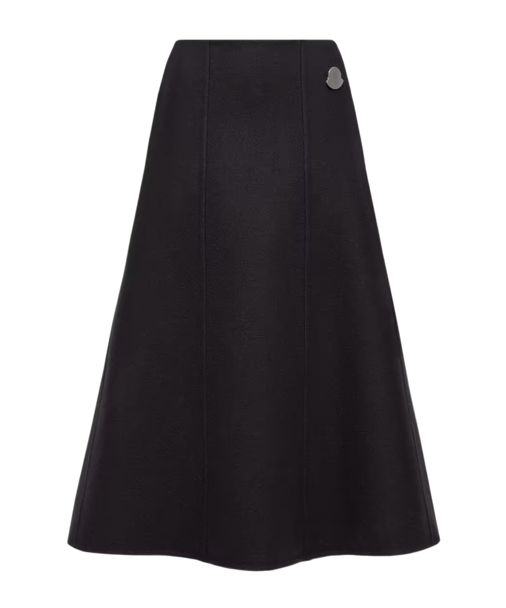 Moncler Jil Sander Flared Midi Skirt In Black