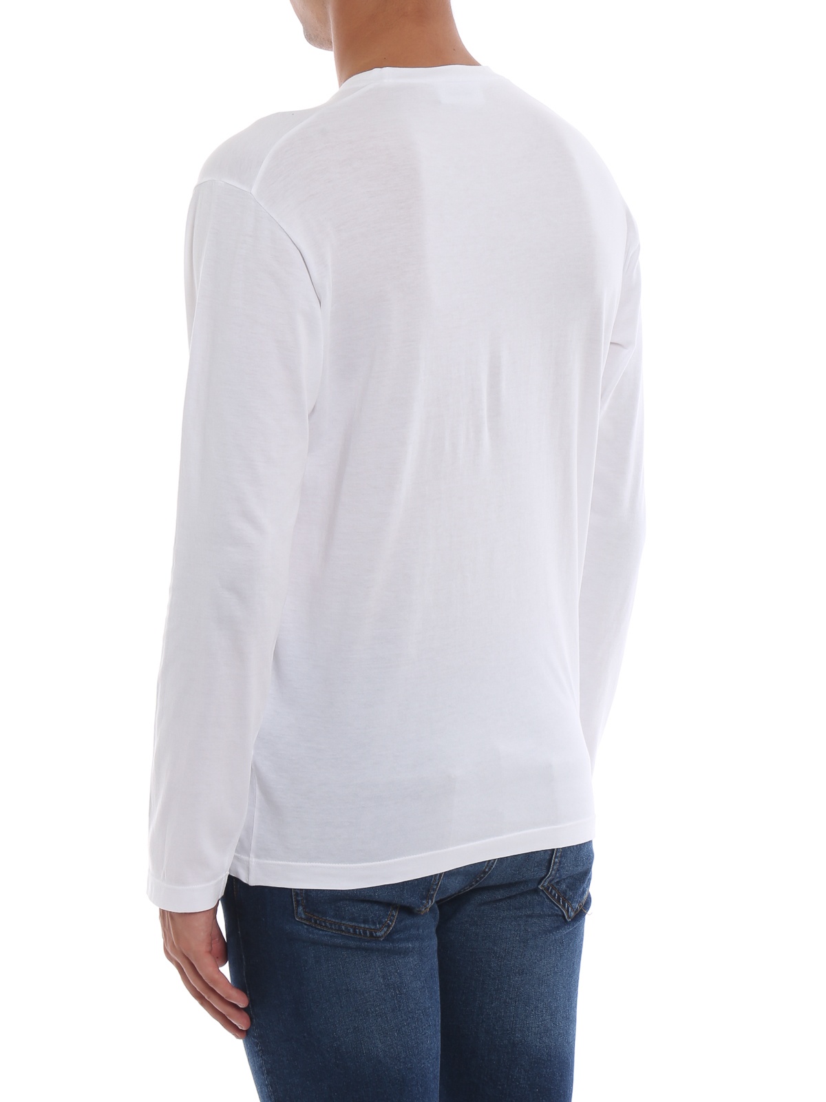 Dsquared2 Run Dan Printed T-shirt In White