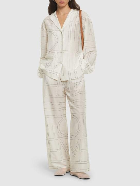 TOTÊME ELASTIC WAIST PAJAMAS