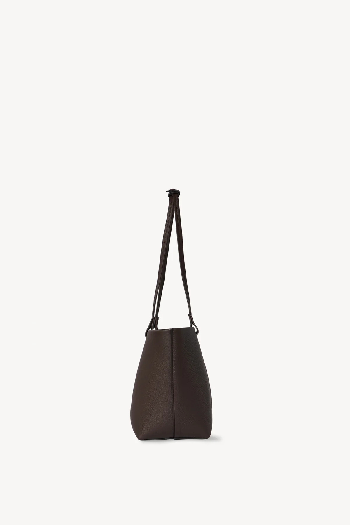 The Row Medium Park Tote Bag In Leather In Brown