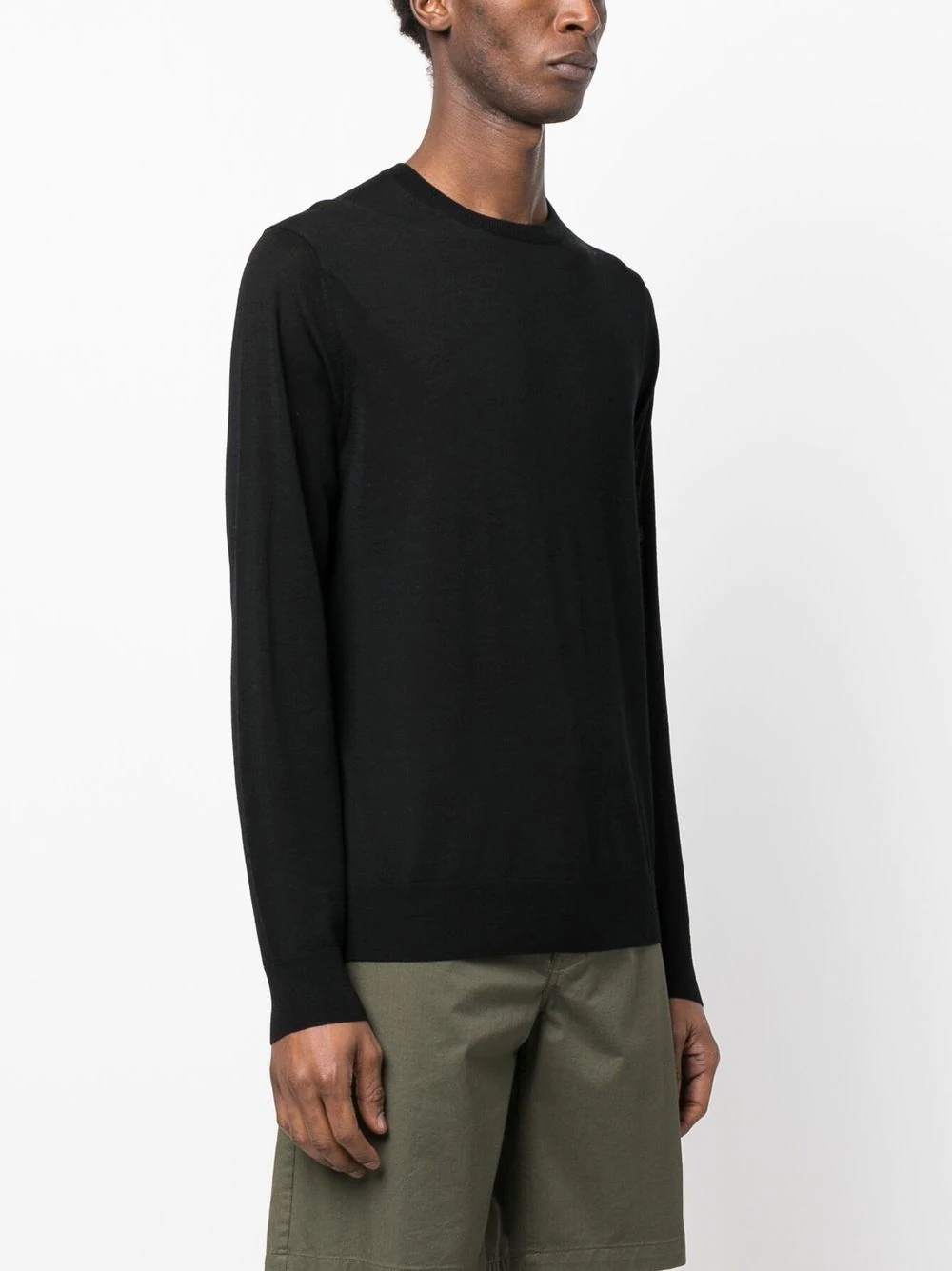 Ballantyne Pullover Classico In Black