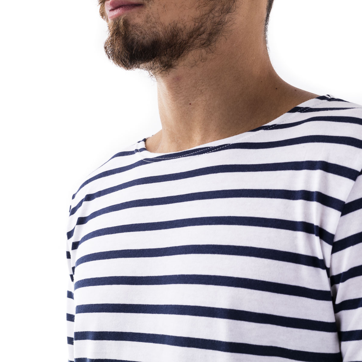 SAINT JAMES SAINT JAMES STRIPED LONG-SLEEVED T-SHIRT 