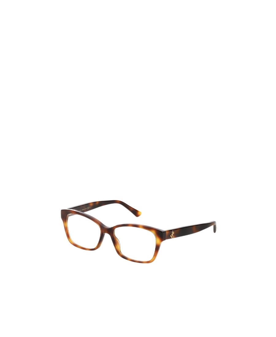 Jimmy Choo Eyewear Square Frame Glasses In Brown