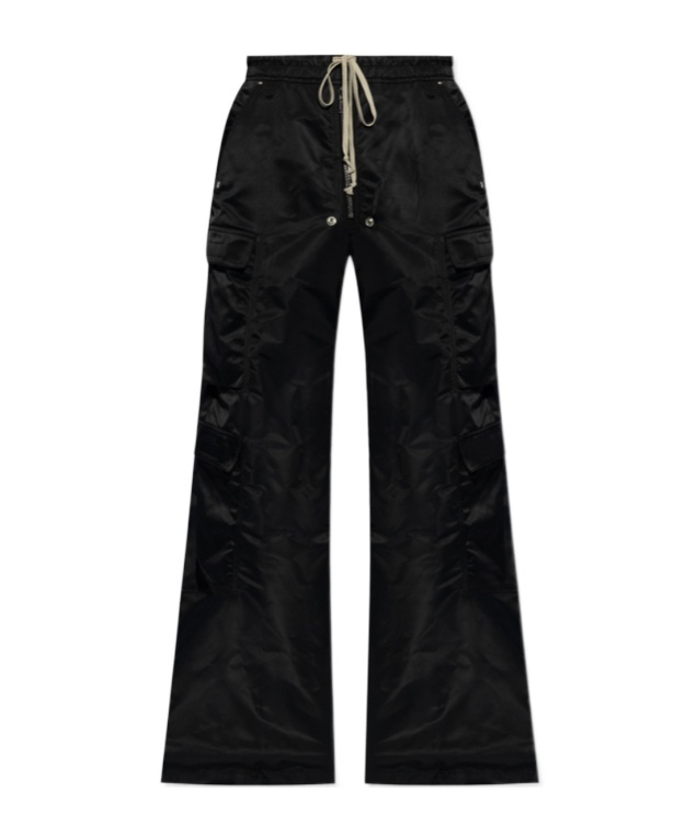 Rick Owens Drkshdw Belas Wide-leg Trousers In Black